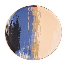 Porland Dash Desen2 27 cm 6 Adet Düz Tabak