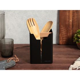 Porland Decipula 14 cm Siyah Kaşıklık