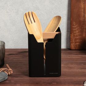 Porland Decipula 14 cm Siyah Kaşıklık