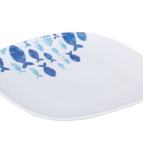 Porland Deep Blue 27 cm Desen 1 Düz Tabak