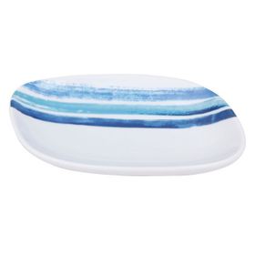 Porland Deep Blue Desen2 15 cm 6 Adet Meze Tabağı