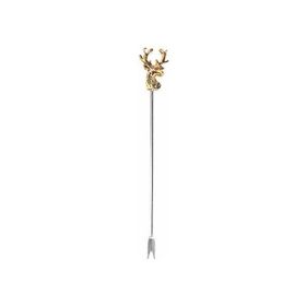 Porland Deerest Golden 4 Adet 18 cm Kokteyl Çatalı