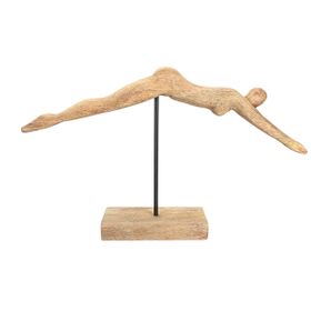 Porland Diving Lady B 52 cm Ahşap Dekoratif Obje