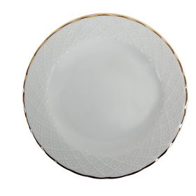 Porland Elizabeth Altın Yaldız 16 cm Düz Tabak
