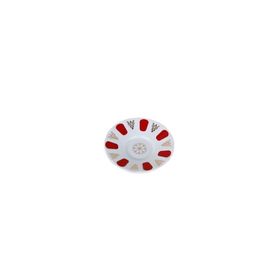 Porland Ergonomik Kırmızı Yaldız 12 cm Çay Tabağı