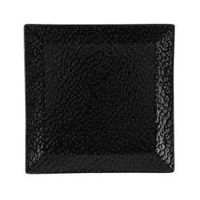 Porland Ethos Black Moss 27x27 cm 6 Adet Düz Tabak