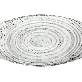 Porland Ethos Natura 27 cm 6 Adet Kayık Tabak