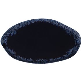Porland Ethos Root Blue 32 cm Kayık Tabak