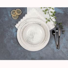 Porland Ethos Smoky 3 Parça Tek Kişilik Yemek Takımı