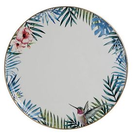 Porland Exotic Desen 5 32 cm Düz Tabak