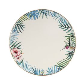 Porland Exotic Desen 5 32 cm Düz Tabak