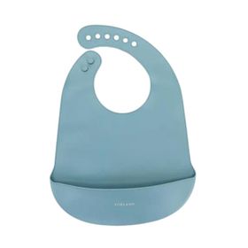 Porland Fancy 30 cm Mavi Bebek Mama Önlüğü