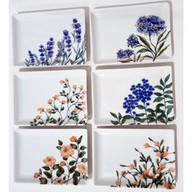 Porland Flower Garden 18x13 cm 6 Parça Kahvaltı Takımı