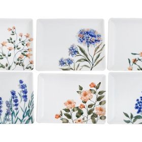 Porland Flower Garden 18x13 cm 6 Parça Kahvaltı Takımı