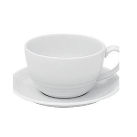 Porland Focus Beyaz 320 cc Tabaklı Çay Fincanı