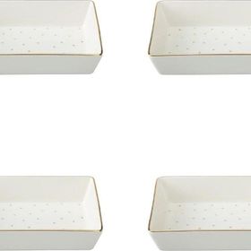Porland Forest 04LFH000585 8x14 cm 4'lü Kahvaltı ve Meze Tabağı