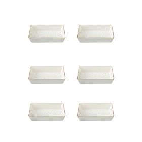 Porland Forest 04LFH000585 8x14 cm 6'lı Kahvaltı ve Meze Tabağı