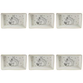 Porland Forest 13 cm 6'lı Kahvaltı Meze Tabağı