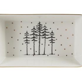 Porland Forest 19 cm Kare Salata Tabağı
