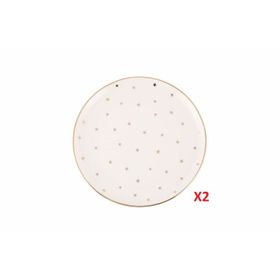 Porland Forest 20 CM 2'li Düz Tabak
