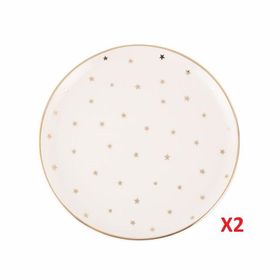 Porland Forest 20 CM 2'li Düz Tabak