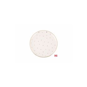 Porland Forest 20 cm 6'lı Düz Tabak