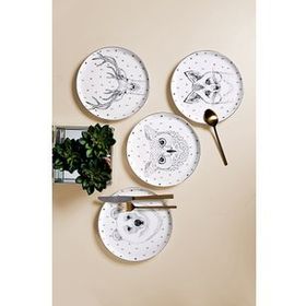 Porland Forest 4'lü 20 cm Pasta Takımı