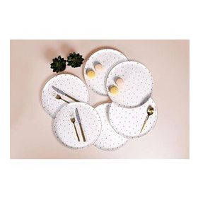 Porland Forest 6'lı 28 cm Servis Tabak Seti