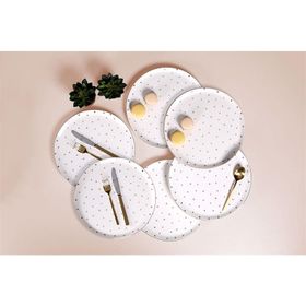 Porland Forest 6'lı 28 cm Servis Tabak Seti