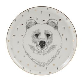 Porland Forest Bear 20 cm 6'lı Düz Tabak