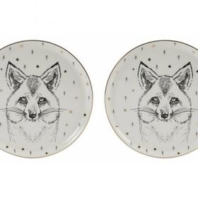 Porland Forest Fox 20 cm Düz Tabak