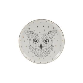Porland Forest Owl 20 cm Düz Tabak