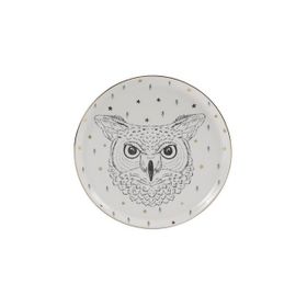 Porland Forest Owl 20 cm Düz Tabak
