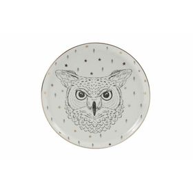 Porland Forest Owl 20 cm Düz Tabak