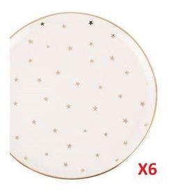 Porland Forest Own 20 cm 6'lı Düz Tabak