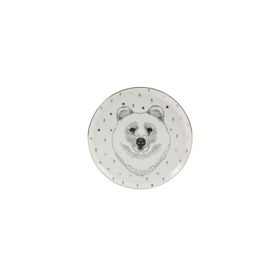 Porland Forest Serisi 20 cm Bear Düz Tabak