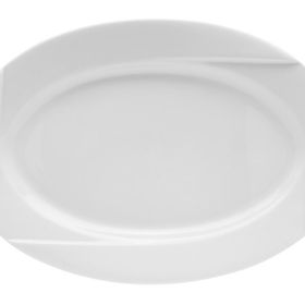 Porland Fourline Beyaz 18 cm Kayık Tabak