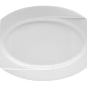 Porland Fourline Beyaz 27 cm Kayık Tabak