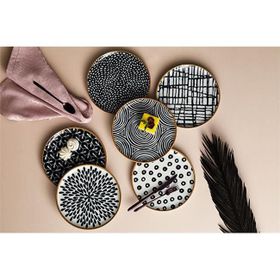 Porland Fractal 6lı 20 cm Pasta Takımı