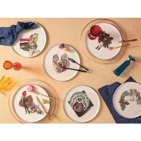 Porland Funky 27 cm 6 Kişilik Servis Takımı