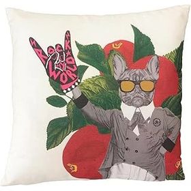 Porland Funky 45x45 cm Desenli Yastık