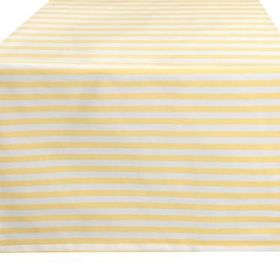 Porland Funky Sarı Çizgili 50x150 cm Runner