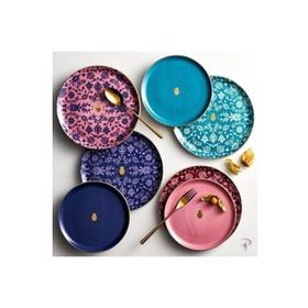 Porland Glamorous 20 cm Düz Tabak Seti