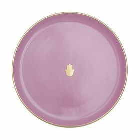 Porland Glamorous 20 cm Pembe Düz Tabak