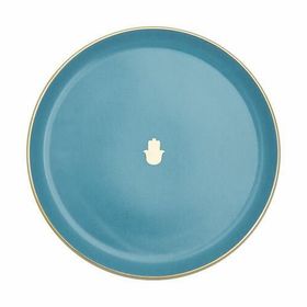 Porland Glamorous 20 cm Turkuaz Düz Tabak