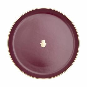 Porland Glamorous 24 cm Fuşya Düz Tabak