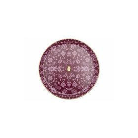 Porland Glamorous 24 cm Fuşya Düz Tabak