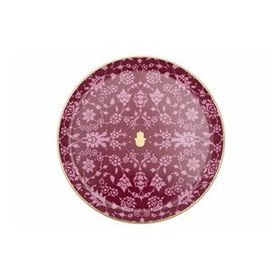 Porland Glamorous 24 cm Fuşya Düz Tabak