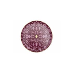 Porland Glamorous 24 cm Fuşya Düz Tabak