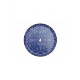 Porland Glamorous 24 cm Lacivert Düz Tabak